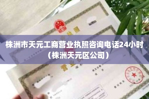 株洲市天元工商营业执照咨询电话24小时（株洲天元区公司）