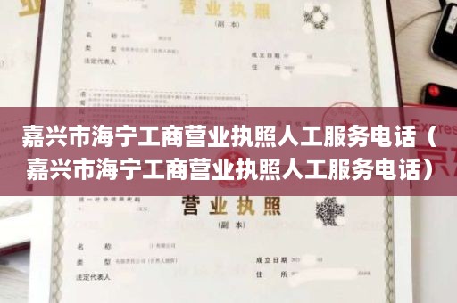 嘉兴市海宁工商营业执照人工服务电话（嘉兴市海宁工商营业执照人工服务电话）