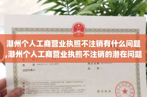 潮州个人工商营业执照不注销有什么问题,潮州个人工商营业执照不注销的潜在问题