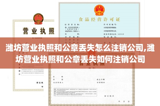 潍坊营业执照和公章丢失怎么注销公司,潍坊营业执照和公章丢失如何注销公司