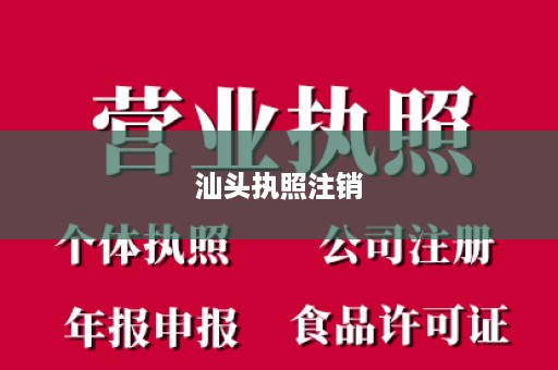 汕头执照注销