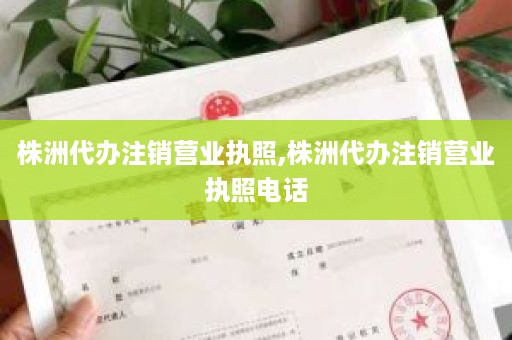 株洲代办注销营业执照,株洲代办注销营业执照电话