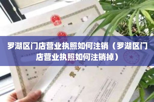 罗湖区门店营业执照如何注销（罗湖区门店营业执照如何注销掉）