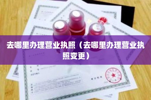 去哪里办理营业执照（去哪里办理营业执照变更）