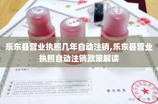 乐东县营业执照几年自动注销,乐东县营业执照自动注销政策解读