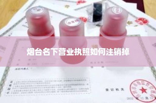 烟台名下营业执照如何注销掉