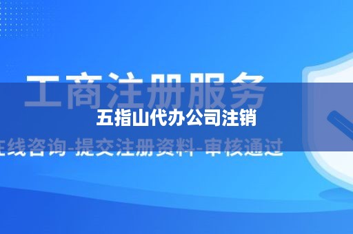 五指山代办公司注销