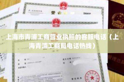 上海市青浦工商营业执照的客服电话（上海青浦工商局电话热线）