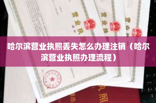 哈尔滨营业执照丢失怎么办理注销（哈尔滨营业执照办理流程）