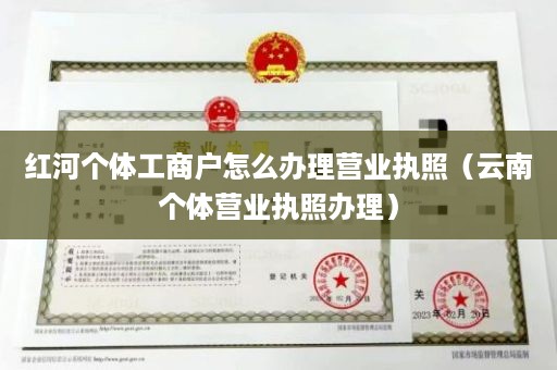 红河个体工商户怎么办理营业执照（云南个体营业执照办理）