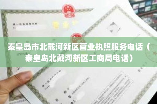 秦皇岛市北戴河新区营业执照服务电话（秦皇岛北戴河新区工商局电话）