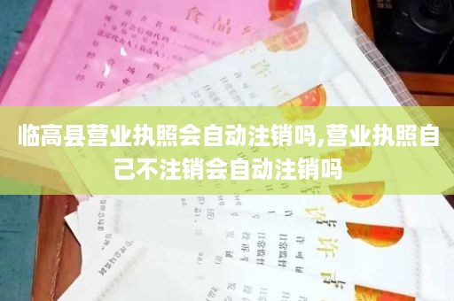 临高县营业执照会自动注销吗,营业执照自己不注销会自动注销吗