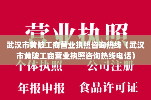 武汉市黄陂工商营业执照咨询热线（武汉市黄陂工商营业执照咨询热线电话）