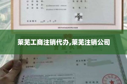 莱芜工商注销代办,莱芜注销公司