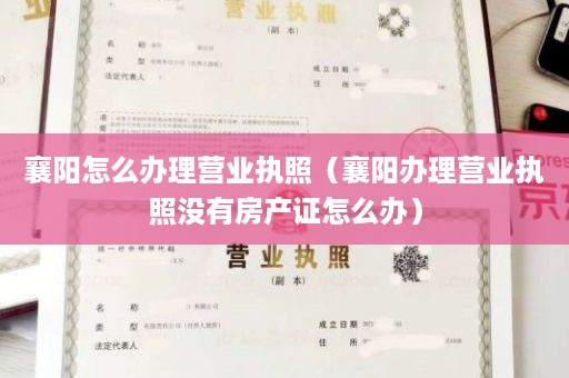襄阳怎么办理营业执照（襄阳办理营业执照没有房产证怎么办）