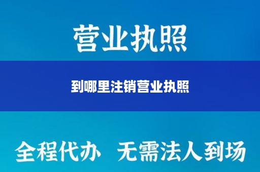 到哪里注销营业执照
