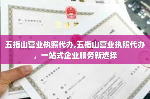 五指山营业执照代办,五指山营业执照代办，一站式企业服务新选择