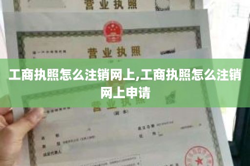 工商执照怎么注销网上,工商执照怎么注销网上申请