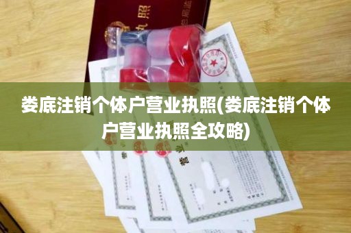 娄底注销个体户营业执照(娄底注销个体户营业执照全攻略)