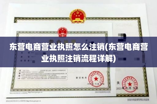 东营电商营业执照怎么注销(东营电商营业执照注销流程详解)