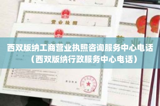 西双版纳工商营业执照咨询服务中心电话（西双版纳行政服务中心电话）