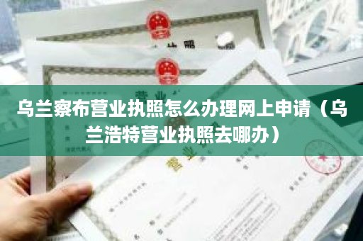 乌兰察布营业执照怎么办理网上申请（乌兰浩特营业执照去哪办）