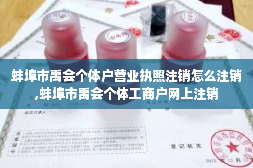 蚌埠市禹会个体户营业执照注销怎么注销,蚌埠市禹会个体工商户网上注销