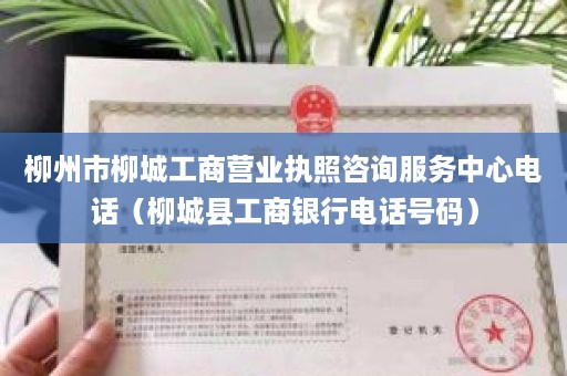 柳州市柳城工商营业执照咨询服务中心电话（柳城县工商银行电话号码）