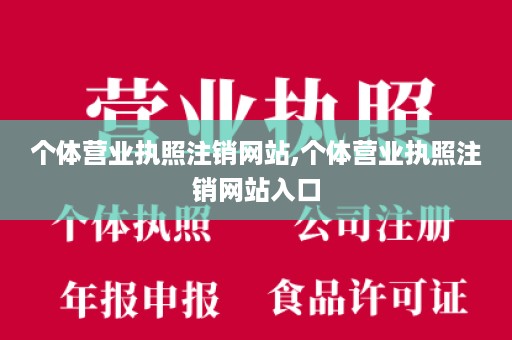 个体营业执照注销网站,个体营业执照注销网站入口