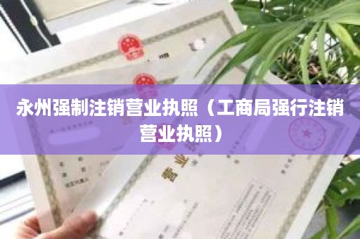 永州强制注销营业执照（工商局强行注销营业执照）
