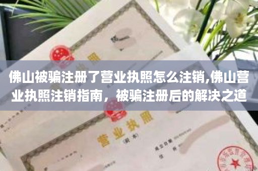 佛山被骗注册了营业执照怎么注销,佛山营业执照注销指南，被骗注册后的解决之道