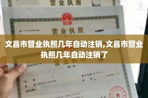 文昌市营业执照几年自动注销,文昌市营业执照几年自动注销了