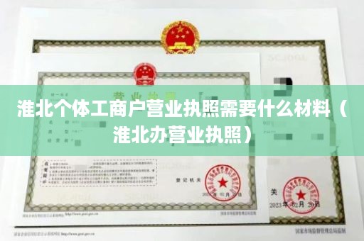 淮北个体工商户营业执照需要什么材料（淮北办营业执照）