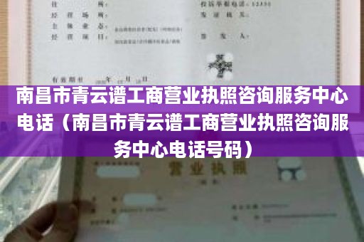 南昌市青云谱工商营业执照咨询服务中心电话（南昌市青云谱工商营业执照咨询服务中心电话号码）