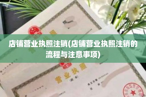 店铺营业执照注销(店铺营业执照注销的流程与注意事项)