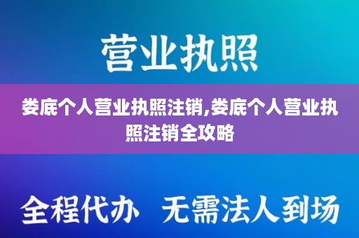 娄底个人营业执照注销,娄底个人营业执照注销全攻略