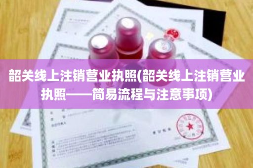 韶关线上注销营业执照(韶关线上注销营业执照——简易流程与注意事项)
