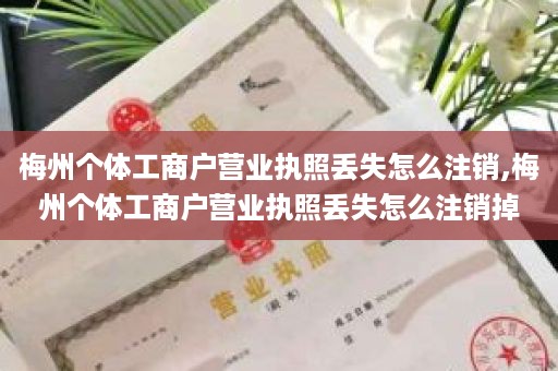 梅州个体工商户营业执照丢失怎么注销,梅州个体工商户营业执照丢失怎么注销掉