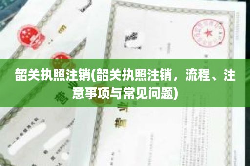 韶关执照注销(韶关执照注销，流程、注意事项与常见问题)