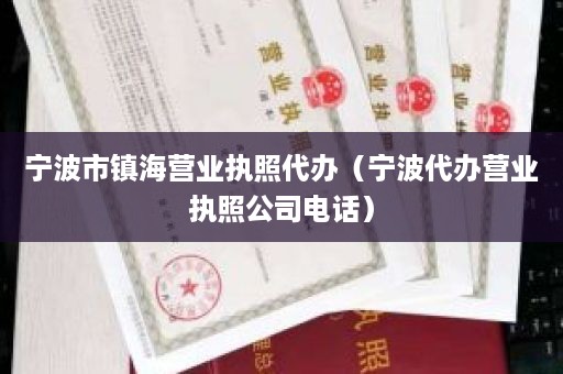 宁波市镇海营业执照代办（宁波代办营业执照公司电话）