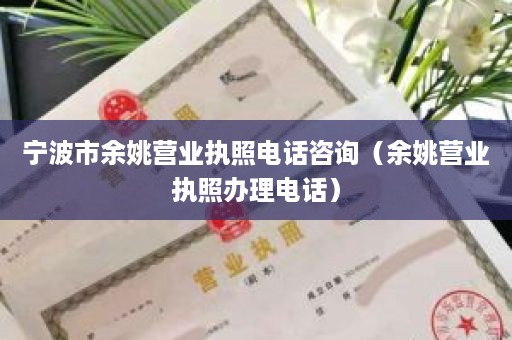 宁波市余姚营业执照电话咨询（余姚营业执照办理电话）