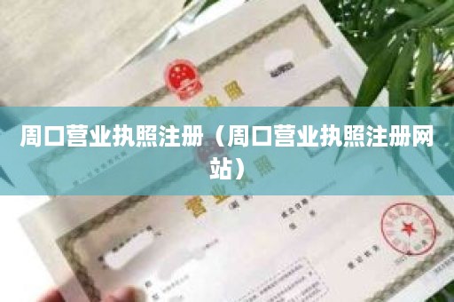 周口营业执照注册（周口营业执照注册网站）