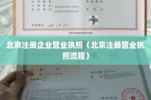 北京注册企业营业执照（北京注册营业执照流程）
