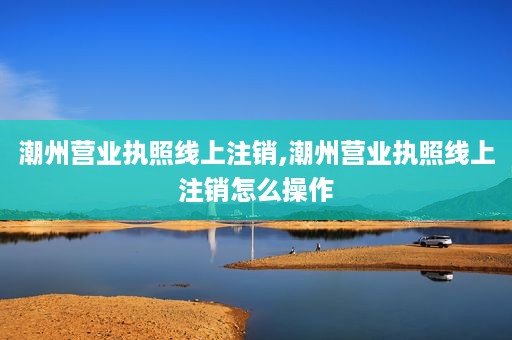 潮州营业执照线上注销,潮州营业执照线上注销怎么操作