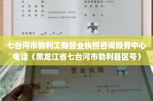 七台河市勃利工商营业执照咨询服务中心电话（黑龙江省七台河市勃利县区号）