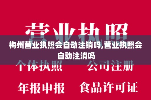 梅州营业执照会自动注销吗,营业执照会自动注消吗