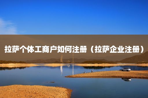 拉萨个体工商户如何注册（拉萨企业注册）