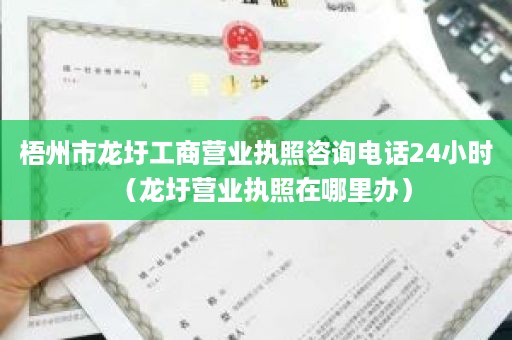 梧州市龙圩工商营业执照咨询电话24小时（龙圩营业执照在哪里办）