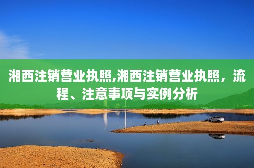 湘西注销营业执照,湘西注销营业执照，流程、注意事项与实例分析
