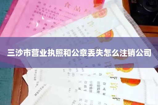 三沙市营业执照和公章丢失怎么注销公司